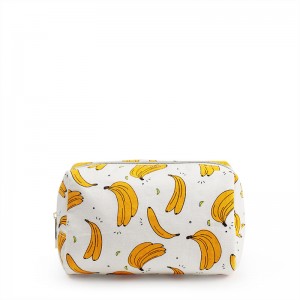 Twill 100% μπανάνα Fiber δημοφιλή καλλυντικά τσάντα